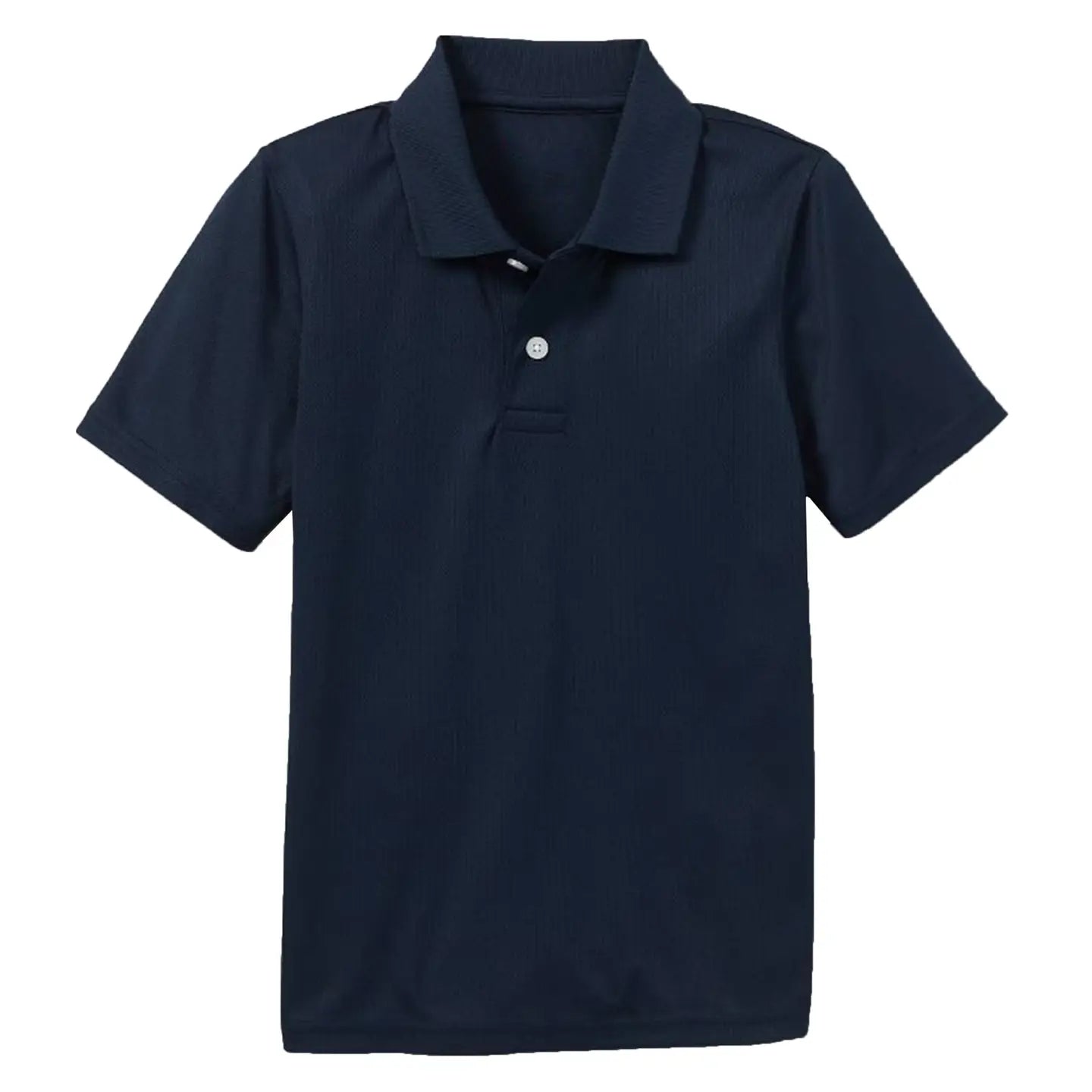 Navy Short Sleeve with DTF Logo