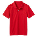 Red Polo with DTF Logo